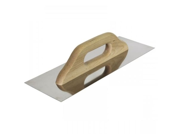 Dedra ruostumaton lastauslasta sileä 380x130mm pyökkipuinen kahva - 15B001