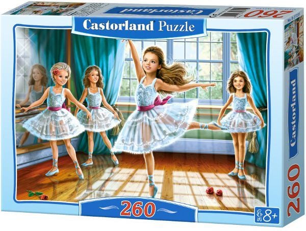 Castorland LITTLE BALLERINAS, 260 stykker, Ballett, 8 år
