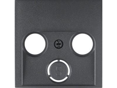 Berker 12031606, Antracit, Termoplast, Vanlig, Berker, S.1/B.3/B.7, 55 mm