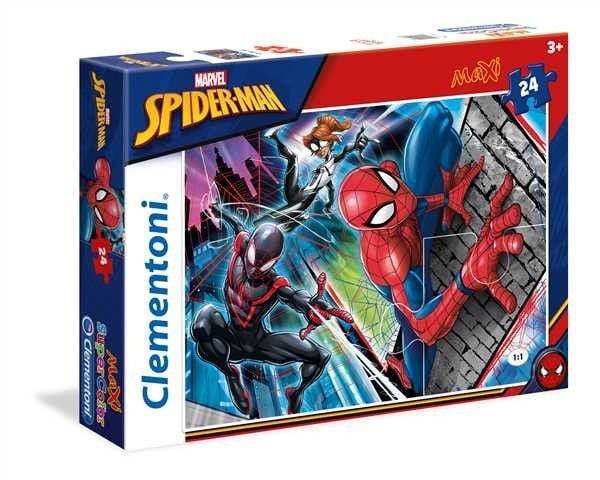 Clementoni SuperColor Maxi - Marvel Spider-Man - puslespill - 24 deler