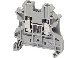 SCHNEIDER ELECTRIC Gennemgangsklemme 4mm², grå