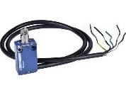 TELEMECANIQUE SENSORS Endestop komplet. Metal. Stempel med rulle. 1NO + 1NC. 1 meter kabel.
