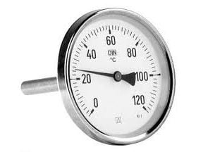 Afriso Bimetalinio termometro BITH 100 Ø = 100mm 0-120 ° C 1 / 2 "Kl. 2.0 - 63811 Afriso Bimetalinio termometro BITH 100 Ø = 100mm 0-120 ° C 1 / 2 "Kl. 2.0 - 63811