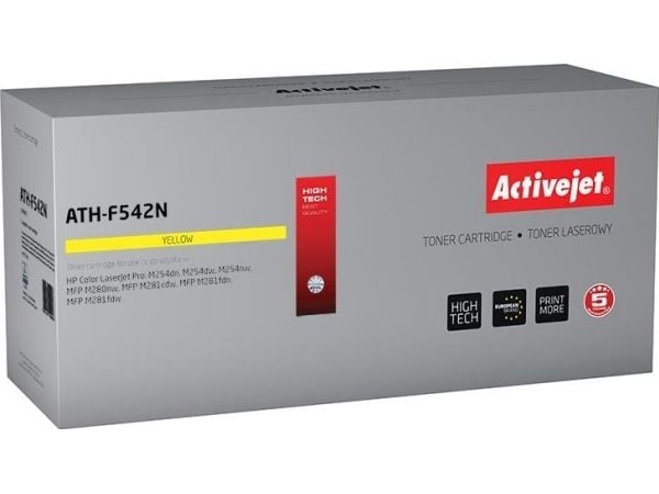 Activejet ATH-F542N, 1300 sider, Gult, 1 stykker