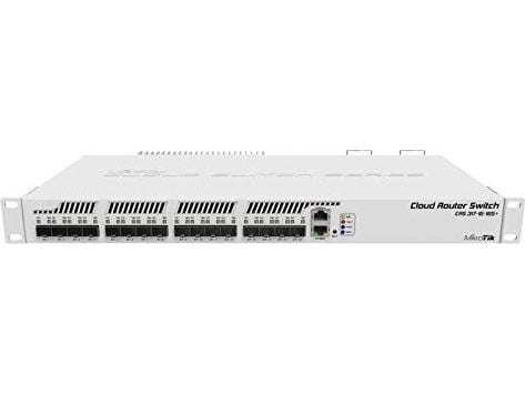 MikroTik Cloud Router Switch CRS317-1G-16S+RM - Switch - L3 - Styrt - 16 x SFP+ + 1 x 10/100/1000 - rackmonterbar - AC 100 - 240 V