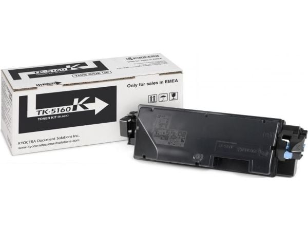 Kyocera TK 5160K - Sort - original - tonerpatron - for ECOSYS P7040cdn, P7040cdn/KL3