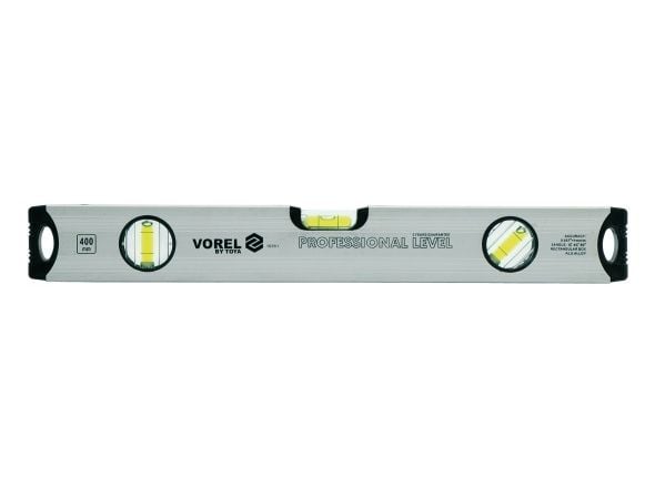 Vorel vaterpas i aluminium 200 cm 3 libeller (16557)