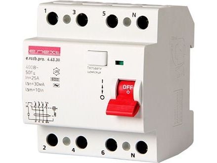 VIKAVIRTASUOJAKATKAISIJA RCCB.PRO 4P 63A 30MA