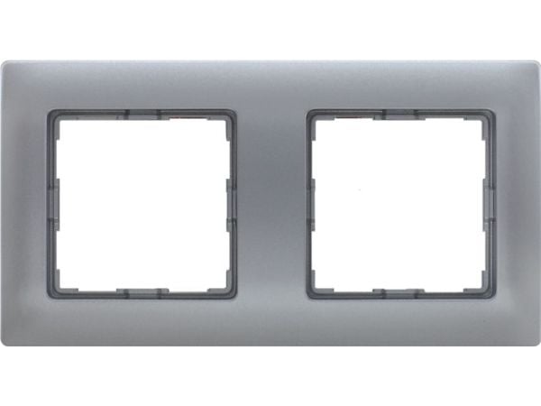 KOS dubbelram Vena aluminium (514082)