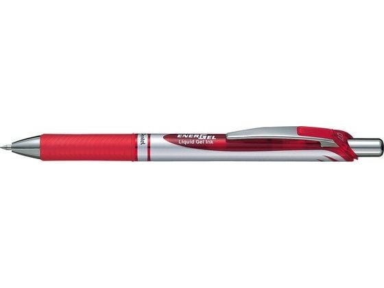 Pentel EnerGel XM Klick - Rulleballpenn - rød - gelblekk - 0.7 mm - medium - retraktil
