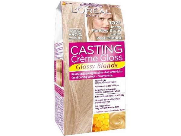 Casting Creme Gloss färgkräm nr 1021 Ljus pärlblond