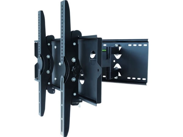 ART AR-24 - Monteringssett (leddelt veggmontering) - for flatpanel - metall - svart pulverjakke - skjermstørrelse: 32"-60" - veggmonterbar