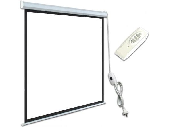 ART EM-150 - Projeksjonsskjerm - takmonterbar, veggmonterbar - motorisert - 150" (381 cm) - 4:3 - Matte White