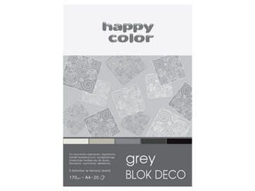 Happy Color Teknisk blokk A4 20k grå