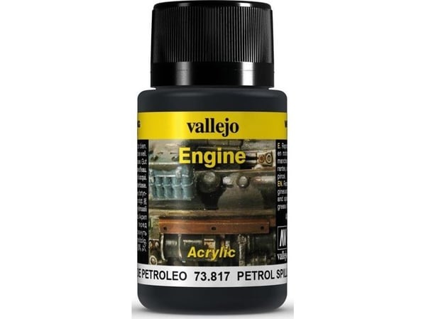 Vallejo 73.817, Sort, Akrylmaling, 40 ml, 1 stk |