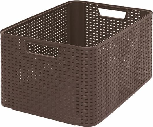 Oppbevaringsboks Curver - 30 l - brun