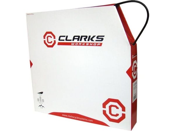 Clarks bremsekabelbeskyttelse CLARK'S 2P med teflon 5 mm x 30 meter svart