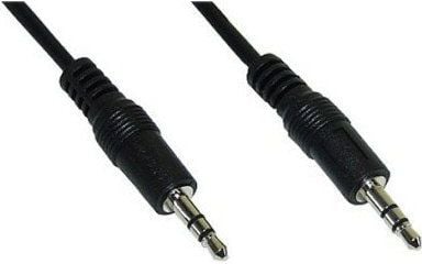 InLine 99936, 3.5mm, Hankjønn, 3.5mm, Hankjønn, 2,5 m, Sort