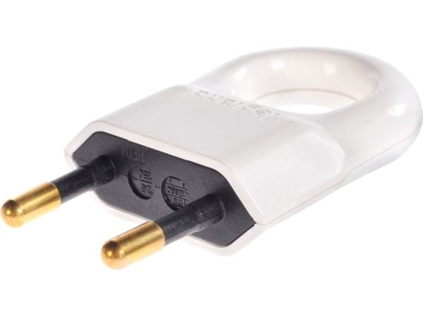 Legrand Mobiilipistoke Euro 2P 2,5A valkoinen (50310)