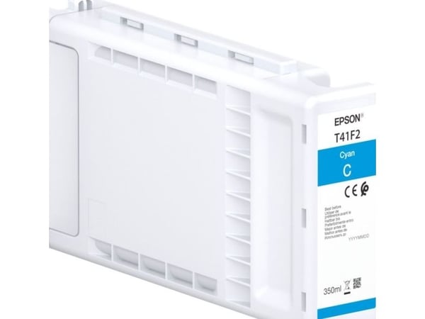 Epson Singlepack UltraChrome XD2 T41F240 Cyan 350ml, Syaani, 350 ml, 1 kpl