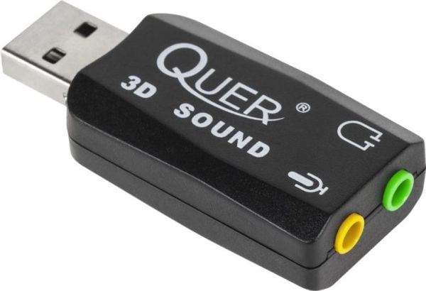 Quer USB 5.1 - Lydkort - stereo - USB
