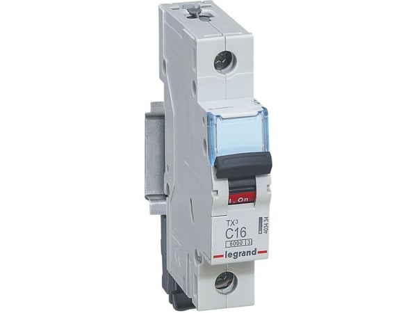 Legrand TX3, Pienoiskatkaisija, Tyyppi C, IP20, 240 - 415 V