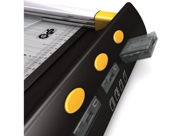 Fellowes SafeCut - Utskiftningsbladpatron (en pakke 3) - for Fellowes Electron A3, Electron A4, Neutron A4, Neutron Plus A4, Proton A3, Proton A4