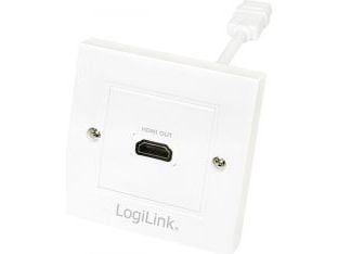 LogiLink AH0014, HDMI Type A (Standard), HDMI Type A (Standard), valkoinen