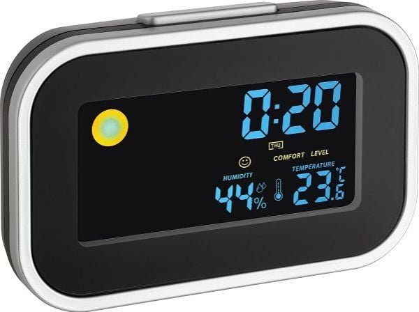 TFA - Väckarklocka - rektangulär - kvarts - skrivbord