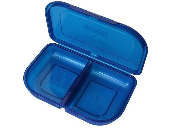 Herlitz Lounaslaatikko sininen 23x15.5x4cm 2kpl Push Closure (työnnettävä suljin)