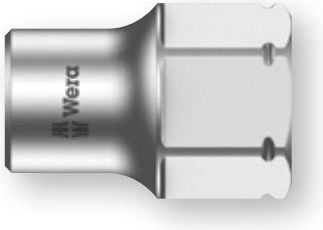Wera 05003670001, 1 stykker, Sekskantet, 25,4 / 4 mm (1 / 4"), 7 mm, Kromvanadiumstål, 18 mm