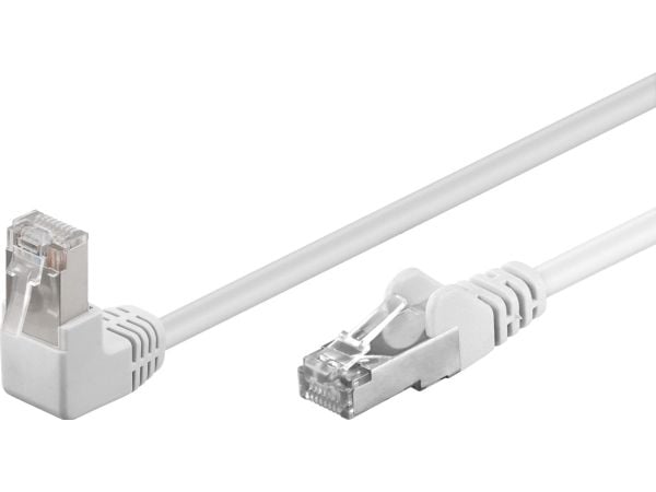 Goobay 94183, 10 m, Cat5e, F/UTP (FTP), RJ-45, RJ-45, Valkoinen