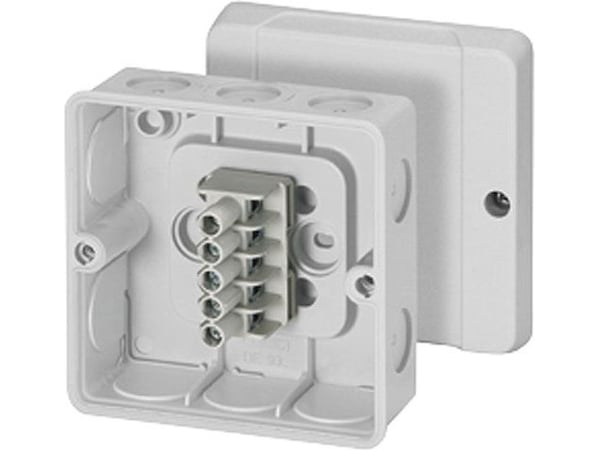 Hensel DE 9345, Polystyreeni, Harmaa, IP55, 98 mm, 52 mm, 98 mm