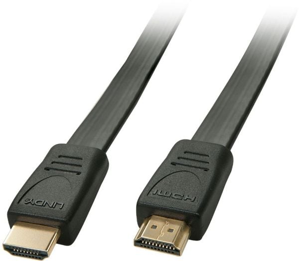 LINDY HDMI-liitäntäkaapeli HDMI-A-liitin, HDMI-A-liitin 2,00 m Musta 36997 ##### UHD HDMI-kaapeli