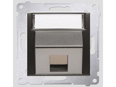 Kontakt-Simon DKP1S.01/48, Anthracit, Plast, IP20, 75 mm, 47 mm, 75 mm, 75 mm