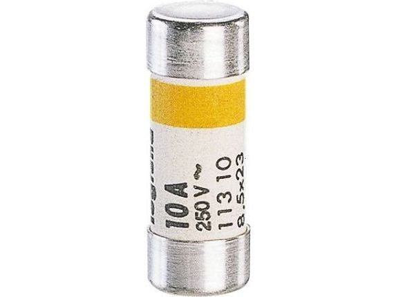 Legrand sikringsinnsats sylinder 8,5x23 mm 10A 250V (011310)