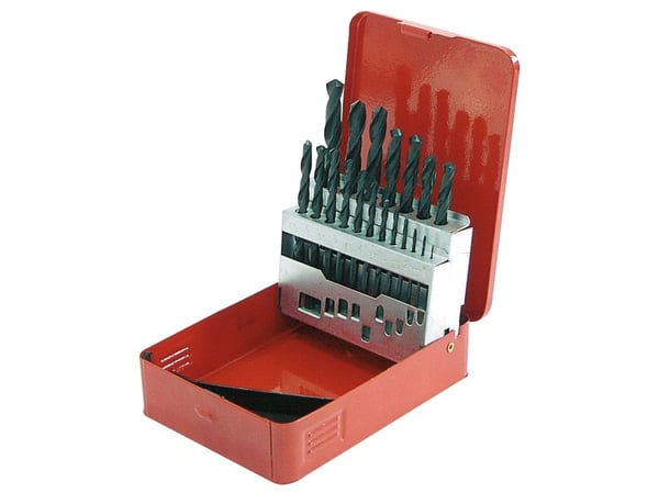 Bor Mega for metall HSS sylindrisk 1,5–9,5 mm sett (26219)