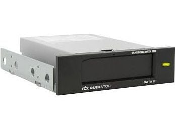 Overland-Tandberg 8813-RDX, Lagringsstasjon, RDX-kassett, Serial ATA III, RDX, 5.25" halv høyde, 15 ms