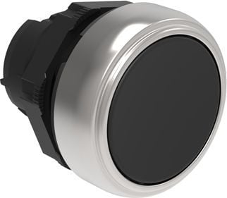 Lovato Electric tryckknapp svart med självretur (LPCB102)
