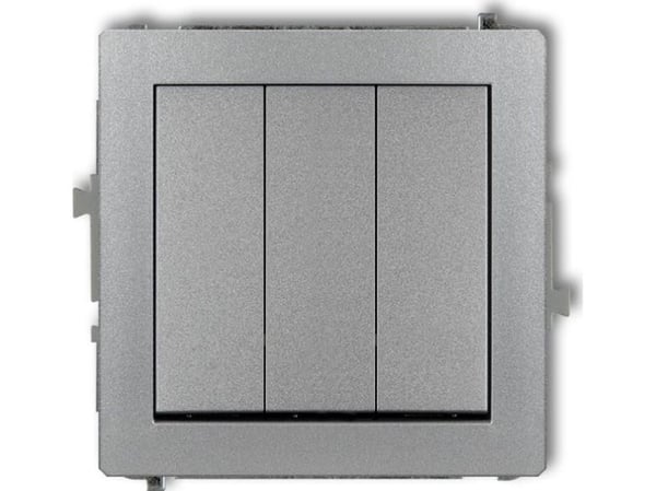 Karlik 7DWP-7, Nivåbrytare, Silver, IP20, 250 V, 10 A