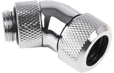 Alphacool 17406, Hopea, Liitin, Messinki, 1/4", 45°, 21 mm