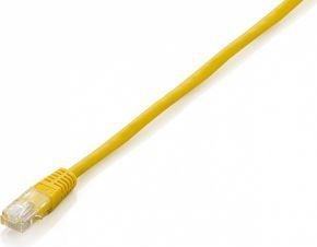 Equip 625468, 15 m, Cat6, U/UTP (UTP), RJ-45, RJ-45, Gult