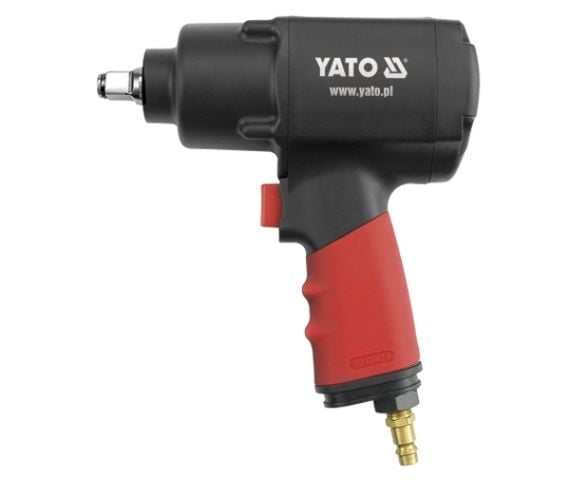 Yato YT-0953, Slagtrekker, Sort, Rød, 1356 Nm, 480 l/min, 6,3 stang, Trykkluft