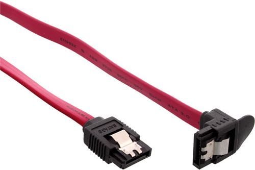 InLine 27307W, 0,75 m, SATA I, Rød, 24 g, 100 mm, 140 mm
