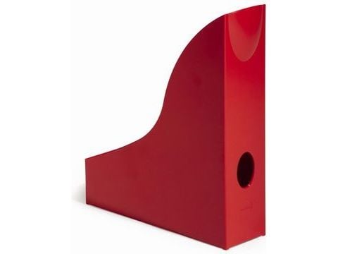 DURABLE BASIC - Magasinfil - ryggbredd: 70 mm - för A4 (210 x 297 mm) - röd
