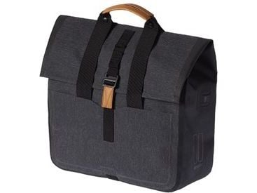 Basil Urban Dry, Bakre, Sykkelveske, Polyester, Grå, 25 l, 5 kg