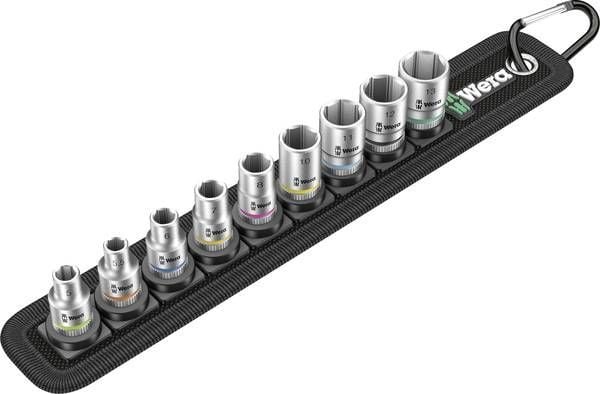 Wera Wera hylsysarja Belt A 4 Zyklop 1/4""