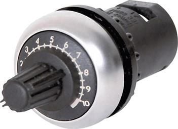 Eaton M22S-R10K, Sort, 10000 ohm (O), 4000 V, -25 - 70 °C
