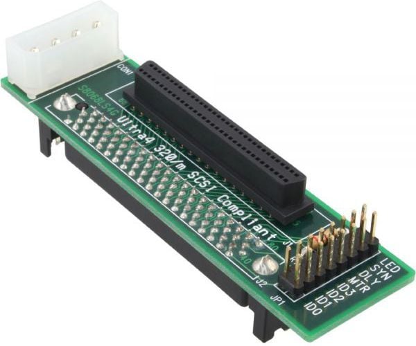 InLine 82680, 80pin, 68pin, musta, Vihreä