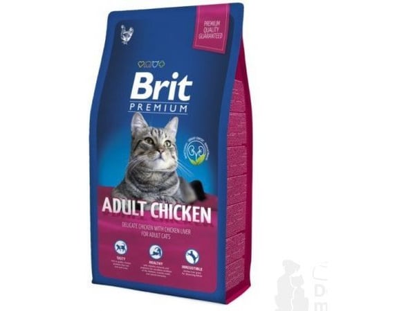 BRIT PREMIUM BY NATURE ADULT Kissan kuivaruoka Kana 1,5 kg